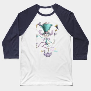 Tea Time Madness Baseball T-Shirt